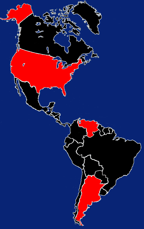 Western hemisphere